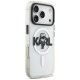 Karl Lagerfeld IML Karl Sketch Logo MagSafe vāciņš priekš iPhone 17 Pro – caurspīdīgs | Phone Case Cover