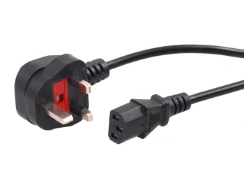 Кабель питания Maclean MCTV-806, 3 pin, вилка GB, 1.5м