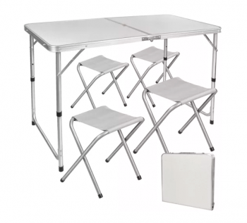 Trizand 23238 Camping Set Picnic Table with Chairs