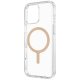Uniq iPhone 16 Pro Max vāciņš Clario Magclick Charging, caurspīdīgs zelta
