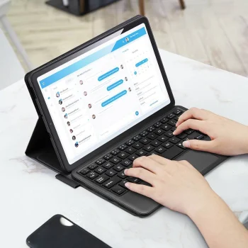 Чехол-клавиатура Dux Ducis TK Series Bluetooth для Samsung Tab S6 Lite - Черный