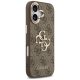Guess 4G Big 4G Classic Logo Phone Case Cover iPhone 17 - Brown and Gold