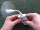 Silicone Wireless Portable Hand Mini Fan with USB, Different colour