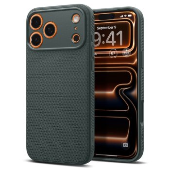 Spigen Liquid Air vāciņš iPhone 17 [Pro] - Zaļš | Phone Case Cover Green