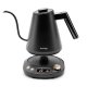 Huslog Variable Temperature Electric Kettle 1L with Control Base for Coffee & Tea, Black