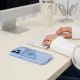 Чехол Tech-Protect Magmat MagSafe CC для iPhone 17 Pro Max / 18 Pro Max, светло-голубой