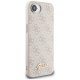 Чехол Guess 4G Script Logo MagSafe для iPhone 16e - Розовый
