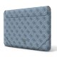 Чехол Guess 4G Uptown Triangle Logo для ноутбука 13-14\" - синий