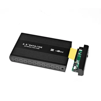 USB 2.0 3.5'' SATA/IDE HDD корпус для жёсткого диска | External Case Enclosure (Black)