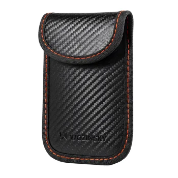 Wozinsky WPB-R14 RFID bloķējošs maciņš automašīnas atslēgām 14x9 cm, melns
