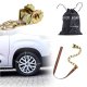 Anti-Skid Snow Chains for Car Tires 8-Piece Set