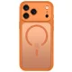 Tech-Protect MagPeak MagSafe CC vāciņš Apple iPhone 18 Pro / 17 Pro, matēts oranžs