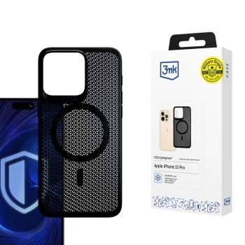 3mk COOLing MagCase vāciņš Apple iPhone 13 Pro, Melns