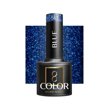 Гель-лак Ocho Nails Blue 512, 5 г