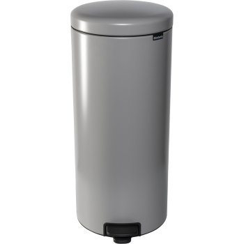 Brabantia NewIcon atkritumu tvertne ar pedāli, 30L, Soft Grey