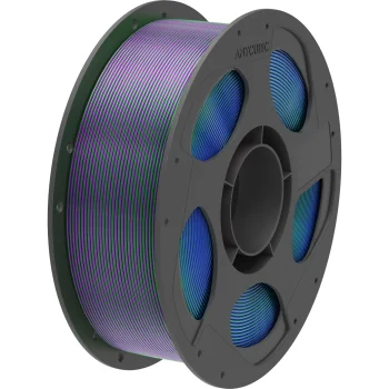 Нить для 3D-принтера Anycubic PLA Silk 1.75 мм 1 кг, синий-зеленый-фиолетовый