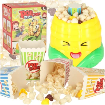 Złap Popcorn izveicības spēle bērniem, 4 spēlētāji