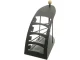 Metal Remote Control and Phone Organizer XXL, Black