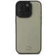 Mercedes iPhone 16 Pro Max Case Textured and Plain Leather MagSafe, Beige
