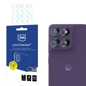 Гибридное защитное стекло 3mk Lens Protection для камеры Motorola Moto G67 / G77
