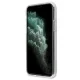 Прозрачный чехол Mercedes AMG Electroplate Black&White для iPhone 11 / XR