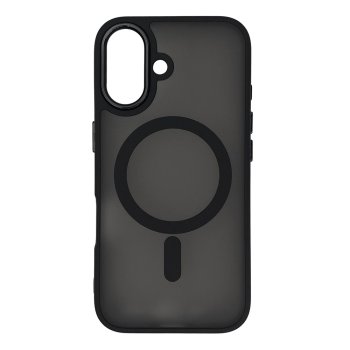 Fashion Case compatible with MagSafe Samsung Galaxy S25 FE - matte black