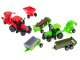 Farm Play Set with Animals and Machinery, 49 pcs