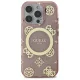 Guess GUHMP16XH4PYEEP iPhone 16 Pro Max 6.9" rozā/rozā cietais futrālis IML Peony On 4G Background MagSafe |...