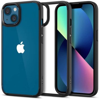 Spigen Ultra Hybrid vāciņš iPhone 13 - Matte Black
