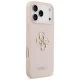 Guess Grained Big 4G & Classic Logo vāciņš iPhone 17 Pro Max, rozā