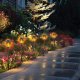 Solar LED Garden Torch Lights, Set of 6