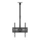 Maclean MC-175 Ceiling TV Mount, 37-75\", 50kg, VESA 400x400, Black