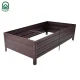 Paaugstinātā dārza dobe Klasika Garden, 1500x750x300mm, brūna