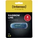 USB zibatmiņa Intenso Rainbow Line 4 GB USB 2.0, zila
