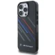 BMW iPhone 16 Pro Case Motorsport IML Random Stripes, Black