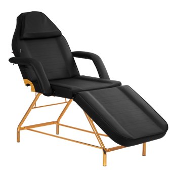 Kosmētiskais Krēsls Sillon 211 Gold Pro Black | Cosmetic Chair