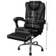 Ergonomic Reclining Office Chair with Footrest Malatec 26195, Black