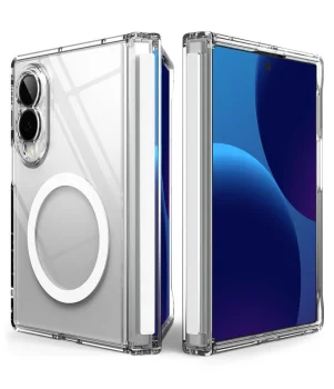 Чехол Ringke Fusion Flap Magnetic MagSafe для Samsung Galaxy Z Fold 8, прозрачный