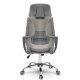 Sofotel Praga ergonomisks biroja krēsls ar mikrotīkliņu, gaiši pelēks