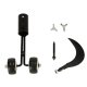 Paving Weeder Tool with Hook and Spike for Garden Joints