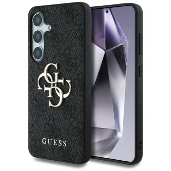 Guess Big 4G Logo Classic Logo vāciņš Samsung Galaxy S25, melns