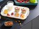 Serving Tray with Handles for Breakfast Coffee and Food, Durable Plastic Butler Tray