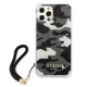 Guess Camo Collection vāciņš Apple iPhone 12 Pro Max, melns