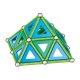 GEOMAG GEO-473 Magnetic Magic Blocks Bricks Balls Educational Building Toy from Recycled Plastic, 114 pcs.
