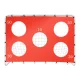 Bērnu futbola vārti 2in1 ar mērķa sienu 215x153x76 cm KX3207