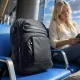 Дорожный рюкзак для ноутбука Wozinsky WPW-20L 40x20x25см Черный