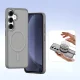 Dux Ducis Lawa Case with Magnetic Wallet for Samsung Galaxy S25+, Gray