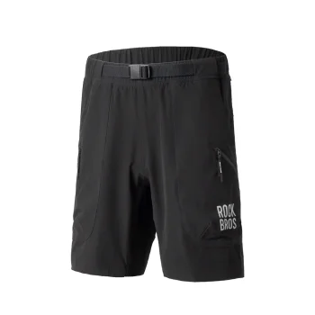 Rockbros YDDK015 sporta šorti ar jostu, izmērs L, melni