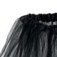 Черная фатиновая юбка Tutu для карнавала и танцев