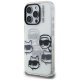 Karl Lagerfeld IML Multi K&C Head Pattern Phone Case Cover iPhone 16 Pro Max - Transparent